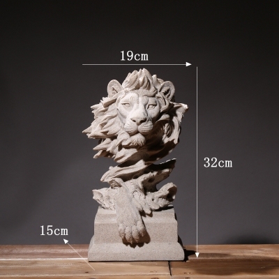 Sandstone lion
