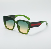 Lunettes de soleil unisexes de style rétro vintage 2025, nouvelles sorties, classiques, monture bon marché, style tendance, vente en gros, grandes branches pour femmes