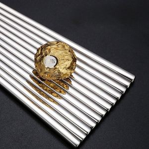 304 Stainless Steel Reusable Square Chopsticks Set <b>for</b> Home Dining, Restaurant Use or Custom Promotional <b>Gifts</b> - Product Image 2