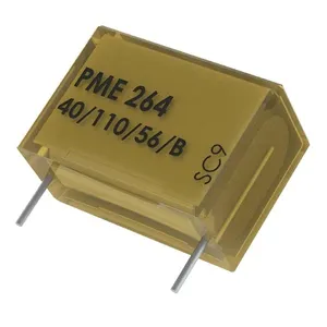 PME264NE6100KR30 yeni orijinal stok PME264 100N X2 100NF güvenlik kapasitörler 660V 0.1uF 10% 25.4mm
