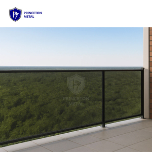 נסיכות שלד מחורר אלומיניום מרפסת מרפסת מדרגות מעקה מעקה מעקה מעקה - Product Image 2