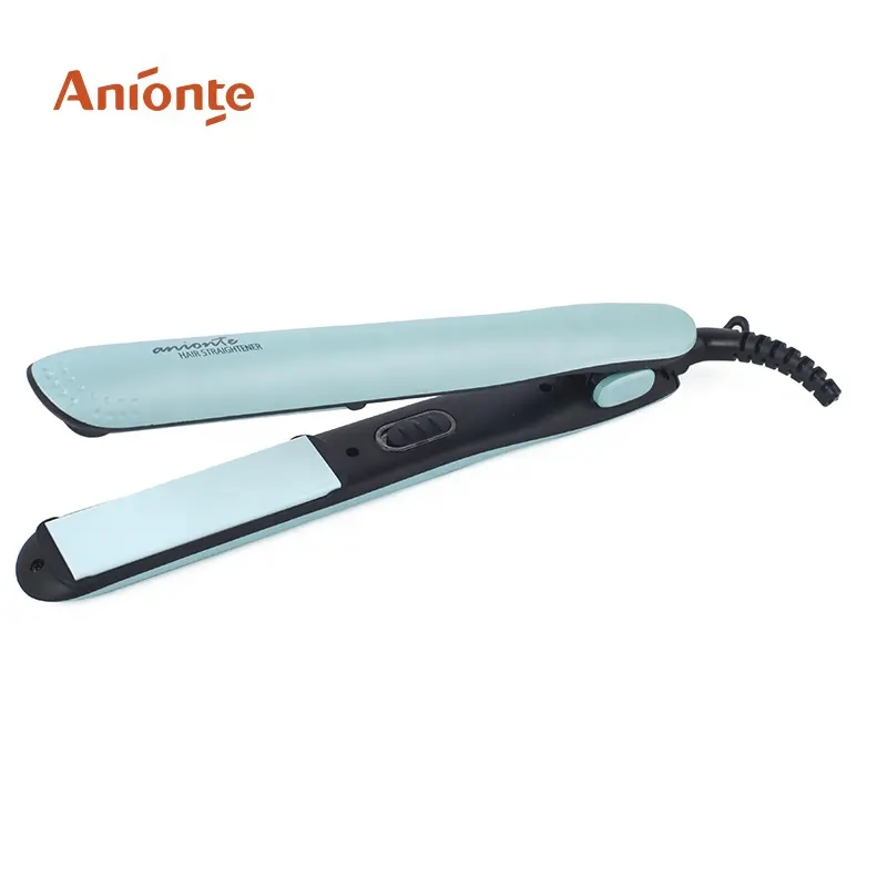 Professional hair straightener for salon use PTC Heater Ceramic Hair straightener ANIONTE