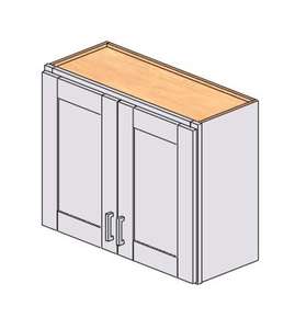 Mobile da Cucina Bianco Stile Shaker Sunique Sydney, Pannello MDF, Design Moderno 30x24 Pollici - Product Image 1