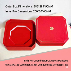 Caja de Regalo Octogonal Rígida de Cartón con Relieve de Lujo, Impresión UV Personalizada y Estampado en Caliente para Empaque de Suplementos para la Salud - Product Image 5
