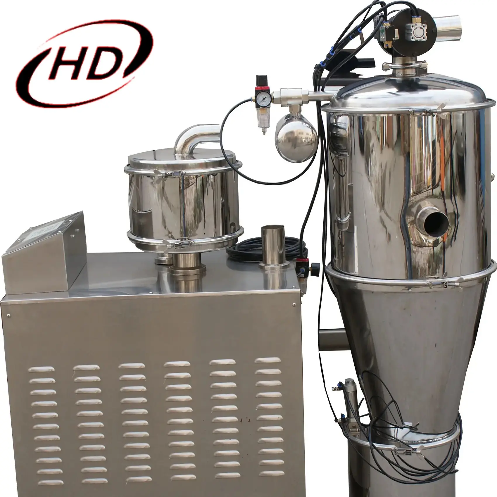 Dust-free full automatic powder suction machine mobile vacuum feeder conveyor