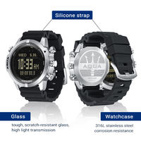 Nouvelle montre de plongée professionnelle NORTH EDGE AQUA 2026 pour homme, ordinateur de plongée NDL 50M, altimètre, baromètre, boussole