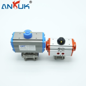 Pneumatic Actuator Aluminium Stainless Steel With <strong>Position</strong> <strong>Indicator</strong> For Water Distribution Networks - Product Image 2