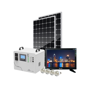 สถานีพลังงานแสงอาทิตย์แบบพกพาขนาดกะทัดรัด MPPT 1KW 1.5KW แบตเตอรี่ลิเธียม ระบบผลิตไฟฟ้าพลังงานแสงอาทิตย์คุณภาพสูง สำหรับใช้ในบ้านและนอกบ้าน - Product Image 1