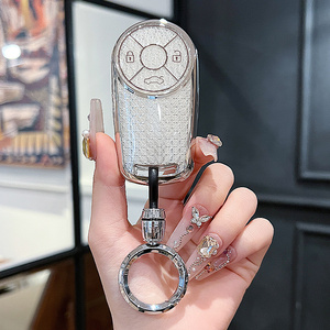 Coque de protection pour clé de voiture en TPU souple de qualité supérieure pour ORA Es11 Good Cat R1 R2 Baimao <span class=keywords><strong>IQ5</strong></span> EV porte-clés porte-clés accessoires de sac - Product Image 3