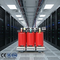 Transformateur sec d'intérieur MingZheng SCB18 1000KVA avec bobine en cuivre Dyn11, transformateur sec triphasé à résine époxy