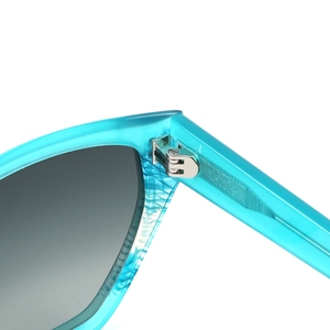 Gafas de sol unisex con forma de ojo de gato, montura negra completa, protección UV400, protección solar para adultos - Product Image 4