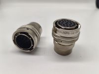 Connecteurs industriels mâles étanches IP68 en laiton de qualité militaire, série MS 5015, 6 broches, 6A 250V, pour audio