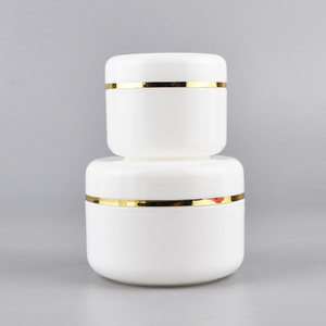 Nhà Máy 30Ml 50Ml 100Ml Trắng Tròn Nhựa Mỹ Phẩm Bao Bì Kem Cơ Thể Jar - Product Image 3