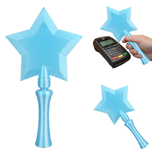 Stilo Touch Screen a Forma di Stella Stampato in 3D, Penna Senza Contatto Staccabile per POS Portatile, Decorazione per Negozi al Dettaglio - Product Image 1