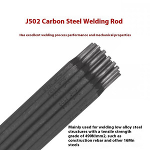 J502 E5003 Baguettes de soudage en <span class=keywords><strong>acier</strong></span> au carbone pour <span class=keywords><strong>électrode</strong></span> de calcium en <span class=keywords><strong>acier</strong></span> à faible teneur en carbone/alliage et titane - Product Image 4