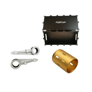 บริการงานกลึงขึ้นรูปตามสั่งด้วยเครื่อง CNC สำหรับโลหะผสมอะลูมิเนียมรูปทรงพิเศษ 6061/7075/5052/2A12 และฮาร์ดแวร์ทองเหลือง - Product Image 3