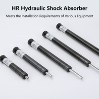 Amortisseur hydraulique industriel réglable avec course 15-150mm amortissement à huile pour automatisation précise amortisseur
