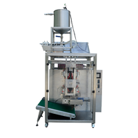 Machine d'emballage verticale entièrement automatique pour liquides, adaptée à la sauce tomate, au vinaigrette, à la mayonnaise, au miel, au lait concentré