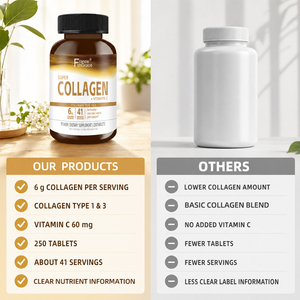 Customized Shecome Super Collagen <b>Tablet</b> <b>with</b> <b>Vitamin</b> <b>C</b> Improve Hair,Skin and Nails Health for Adult Dietary Collagen Supplement - Product Image 5
