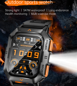 <span class=keywords><strong>PROMISE</strong></span> Y6A Rastreador de Fitness Masculino SmartWatch 2.01 ''IPS HD Tela Resposta Chamadas Despertador Esporte 430mAh Bateria Quadrada - Product Image 3