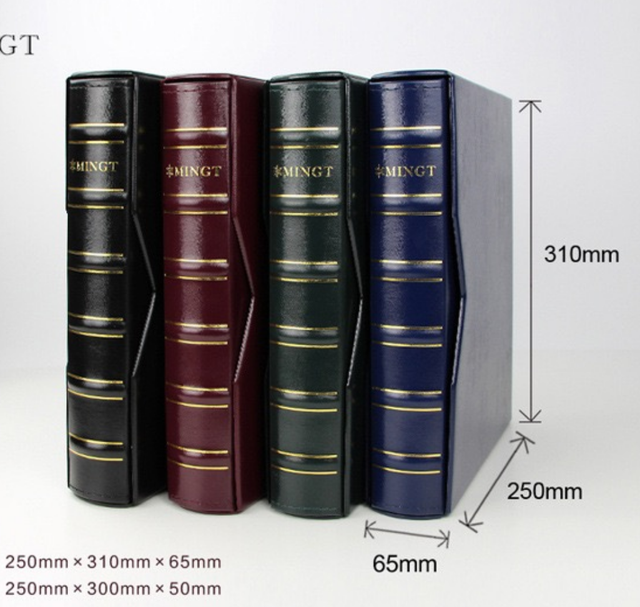 #830010 Empty Banknote Binder Paper Money Collection Book Stamps Coin Album Philatelic Binder