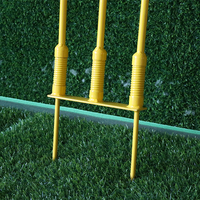 Maniquí de Entrenamiento de Fútbol, Pared de Simulación con Marco Metálico, Suministro Directo de Fábrica, Vance Sports