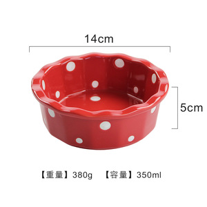 Cuencos de cerámica personalizados para fideos instantáneos, vajilla para freidora de aire, platos de cerámica para el hogar, platos para pasta, cuencos para mascotas, cerámica - Product Image 5