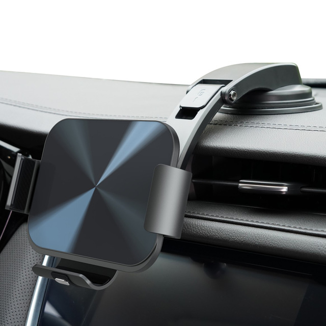 15W High Quality Fast Charging Mobile Phone Stand Car Wireless Charger for Samsung ZFold for Xiaomi for Huawei for OPPO