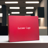 Boîtes en carton de luxe personnalisées pour emballage de chemise de costume, logo de marque imprimé en relief pour l'expédition de stockage de sous-vêtements de vêtements