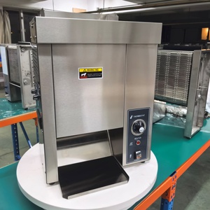 Grille-pain électrique <span class=keywords><strong>professionnel</strong></span> en acier inoxydable pour hamburgers, machine à hamburgers verticale, grille-pain pour pains à hamburgers pour la restauration rapide - Product Image 3