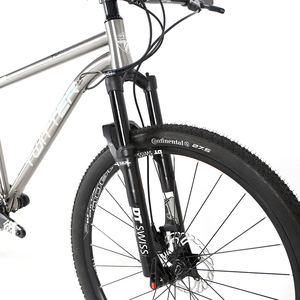 Vélo <span class=keywords><strong>de</strong></span> montagne en alliage <span class=keywords><strong>de</strong></span> titane en promotion, <span class=keywords><strong>29</strong></span> <span class=keywords><strong>pouces</strong></span>, axe traversant 142 mm, <span class=keywords><strong>VTT</strong></span> en titane avec transmission GX-12 vitesses pour hommes - Product Image 3