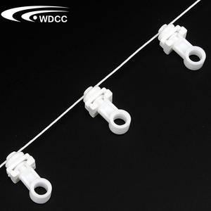 Ripple Fold Curtain Track Runners S Fold Accessories Easy Installation Wave Fold Runners for Tapes - Product Image 4