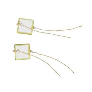 Kingwei KW13x13T50A1L40BE2 13x13 mm 12V 5kHz Elemento Piezoeléctrico Pasivo de Cerámica y Latón con Cables - Product Image 1