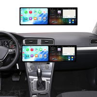 Radio Multimedia para Auto Baoshang con Pantalla Táctil Dual de 10.1'' y Android 15 para Volkswagen Golf 2013-2020, con DVD, GPS, Navegación y Carplay