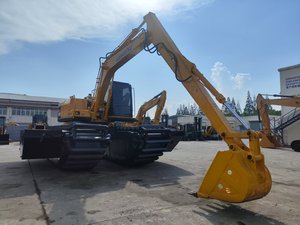 Excavadora anfibia pontón flotante en venta - Product Image 4