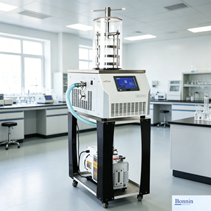Lyophilisateur de laboratoire compact LGJ-10 avec piège à froid -60°C et pompage 2L/S - Product Image 2