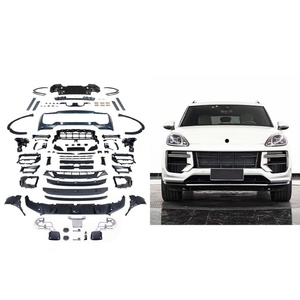 Pare-chocs avant et arrière 2018-2023 avec découpes pour feux de brouillard, kit de carrosserie E3, nouvelle version 9Y0 pour Turbo GT pour Cayenne Coupé - Product Image 1