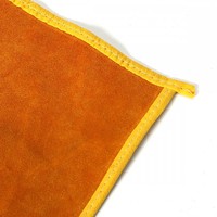 Tablier de soudage en cuir de vachette jaune Soudeur Protection Vêtements Protecteur Gear