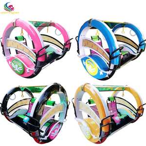 Machine de jeu Happy 9s électrique à balançoire, à ailes et à roulettes, vente en gros du fabricant - Product Image 2