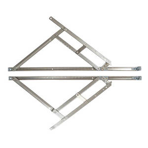 Bisagra de retención de fricción de alta calidad, herrajes para ventanas de acero inoxidable de 16 ", funcionamiento suave y duradero para ventanas colgantes superiores - Product Image 2