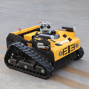 Hot Sale Remote Control Crawler Lawn Mower Flat Blade EPA Euro5 Engine Adjustable Height 1 to 20cm 500m for <b>Farm</b> Use - Product Image 2