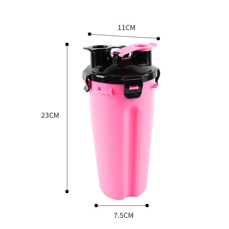 One pink water cup