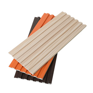 Tùy chỉnh ban công Trần Tường trang trí chống ẩm lõm lồi nền tường hình học WPC Bảng điều khiển lưới rắn cho nhà - Product Image 1