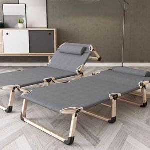 Les adultes en aluminium à haute efficacité personnalisent le lit de camping pliant extérieur simple Double Portable - Product Image 1