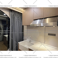Capsule spatiale de fabrication industrielle, mini-maison, bureau conteneur, villa modulaire préfabriquée en structure acier, hôtel, maison mobile moderne