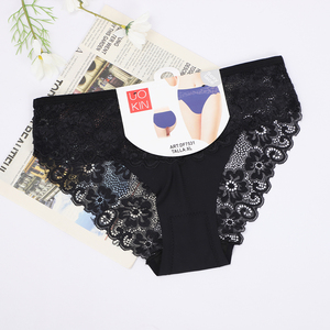 Mutandine <span class=keywords><strong>di</strong></span> <span class=keywords><strong>lusso</strong></span> in pizzo da donna, vita media, in tessuto <span class=keywords><strong>di</strong></span> nylon lavorato a maglia, per tutti i giorni, confezione da 12 pezzi, colori misti, tutte le taglie - Product Image 6