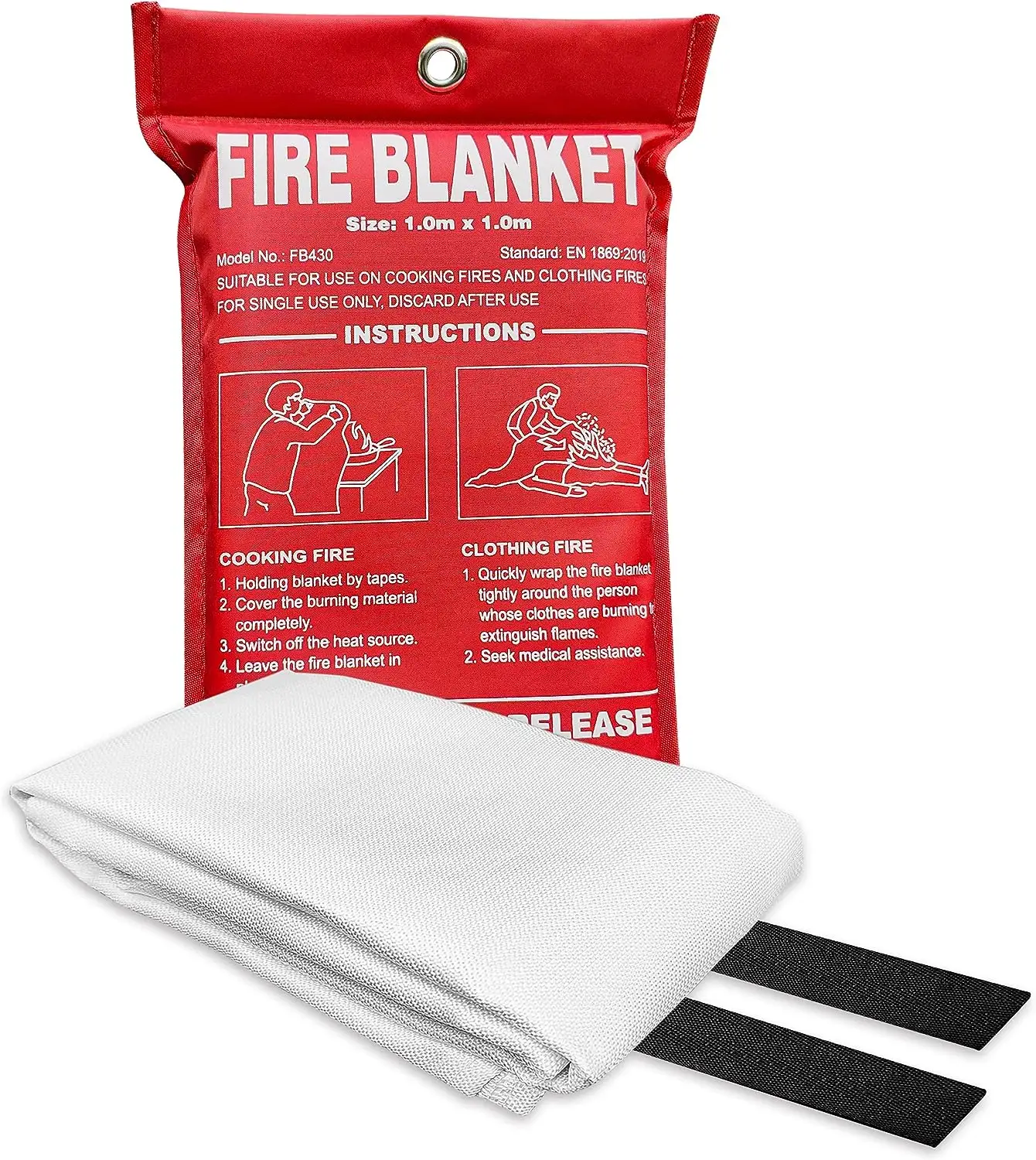 Chama Fireproof Blanket soldagem cobertor para lareira, Grill