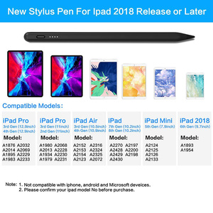Сменный стилус для Apple Pencil 2 с датчиком наклона, противотуманный, с беспроводным зарядным портом, стилус с пользовательским логотипом - Product Image 5