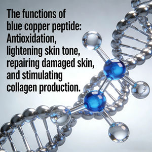 Suero Antiarrugas con Péptidos de Cobre Azul OEM/ODM con Ácido Hialurónico, Reparación Antienvejecimiento y Blanqueadora, Fórmula Personalizada para el Cuidado de la Piel - Product Image 3