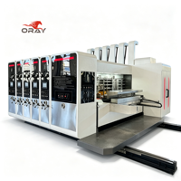 Machine de découpe et de rainurage flexo sans clé 1224 à 4 couleurs, à engrenages en acier allié robuste, conforme aux normes CE, avec servomoteur à bord de lame